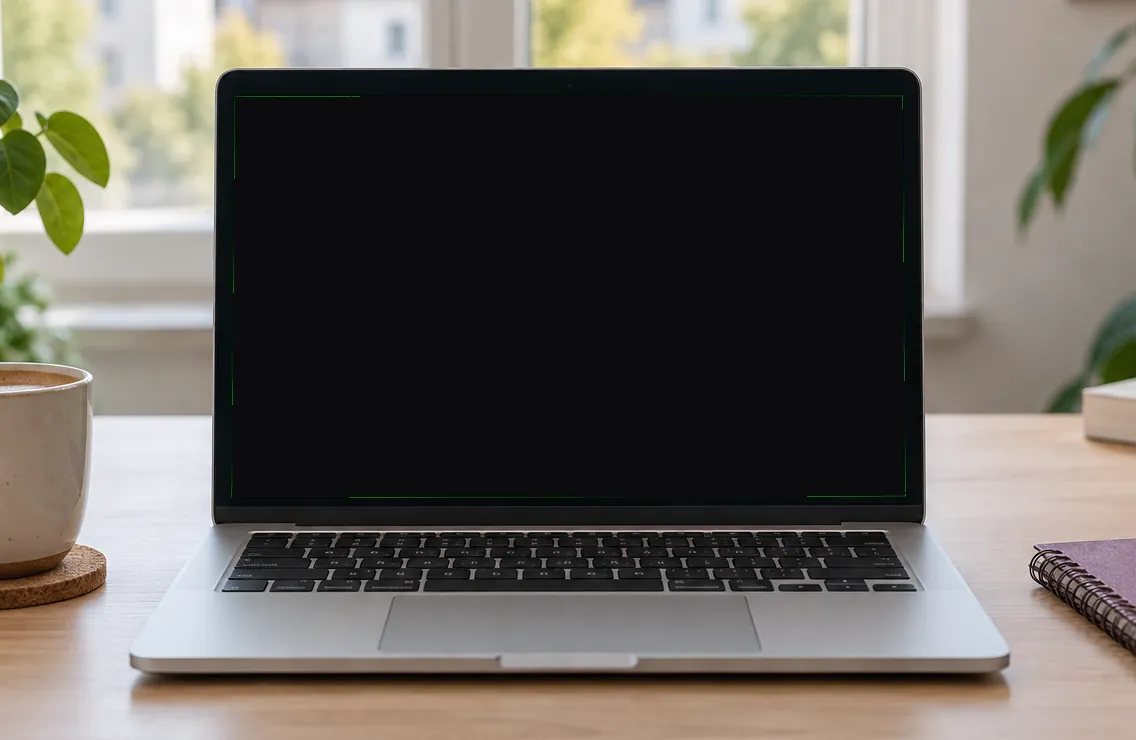 Laptop on a desk showing the Apollo dashboard