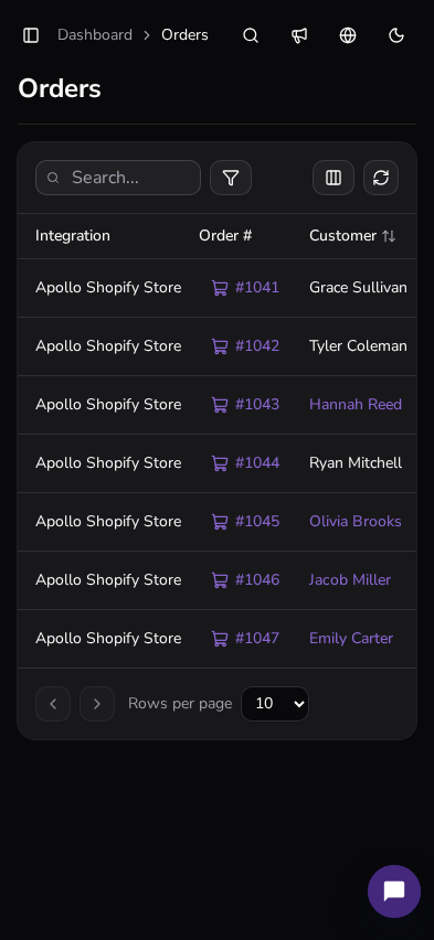 Apollo app screenshot