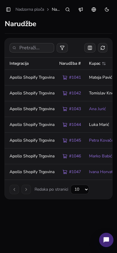 Apollo app screenshot