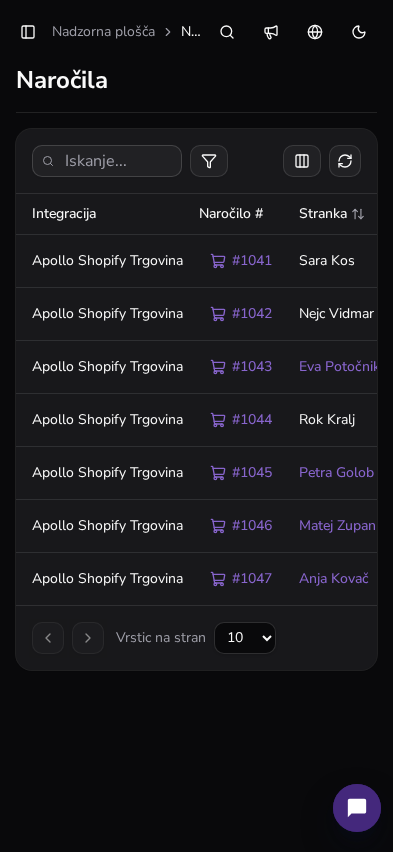 Apollo app screenshot